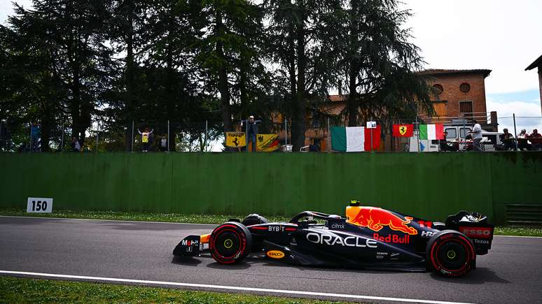 Sergio Perez foi bem na sprint em &Iacute;mola