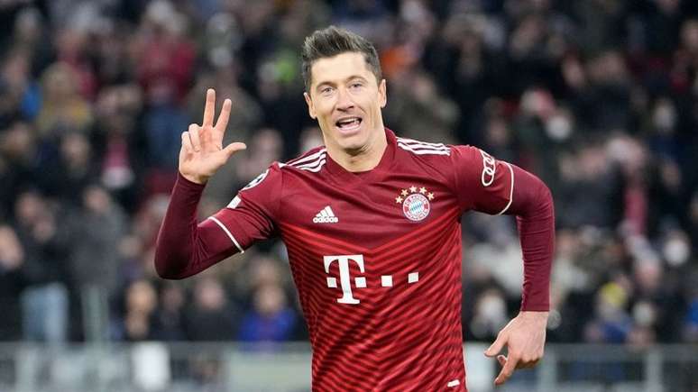 Lewandowski tem seu futuro indefinido! (Foto: Divulgação / Site oficial do Bayern)