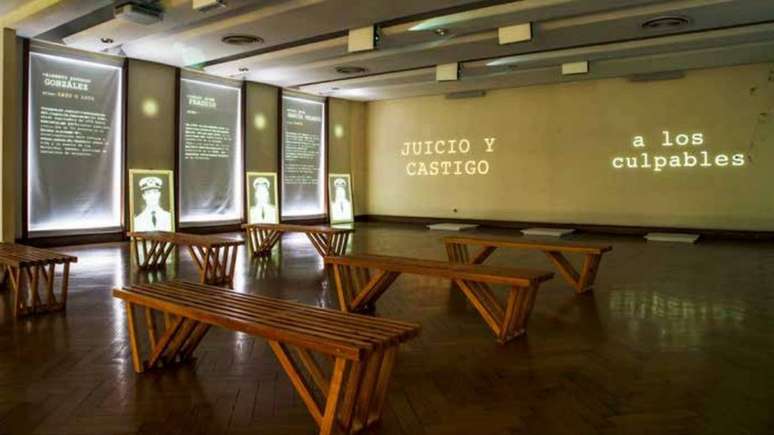 Sede da Escola de Mec&acirc;nica da Armada em Buenos Aires, centro de tortura e repress&atilde;o durante a ditadura, foi convertida em museu