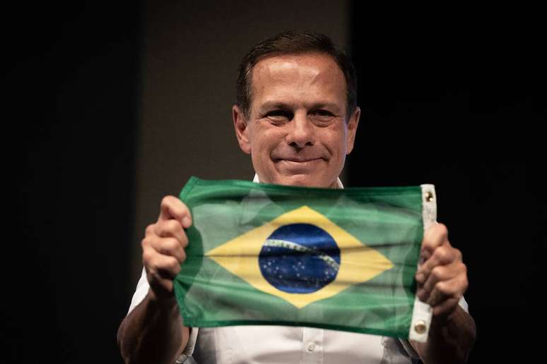 João Doria concorre à Presidência pelo Partido da Social Democracia Brasileira (PSDB)