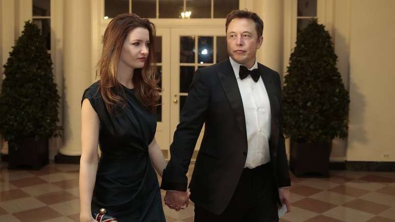 Musk namorou atriz Talulah Riley