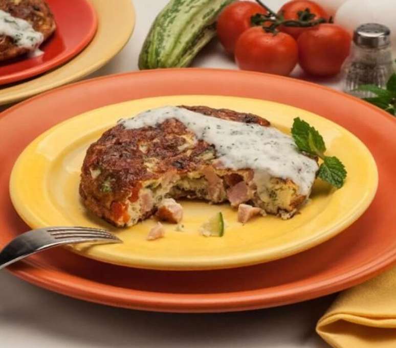 Omelete de abobrinha light (Reprodu&ccedil;&atilde;o / Guia da Cozinha)