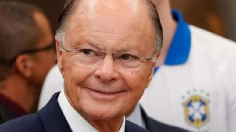 O bispo Edir Macedo, l&iacute;der da Igreja Universal