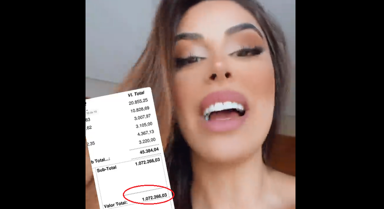 Pamela Drudi revelou o gasto milionário para colocar piso em sua mansão