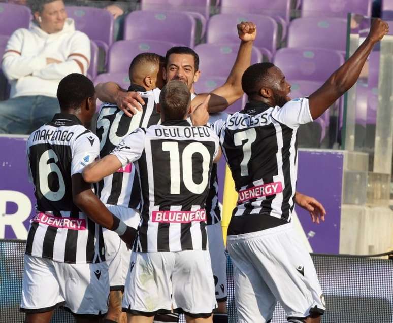 Udinese goleia Fiorentina pela 20ª rodada do Campeonato Italiano (Foto: Divulgação/Udinese)
