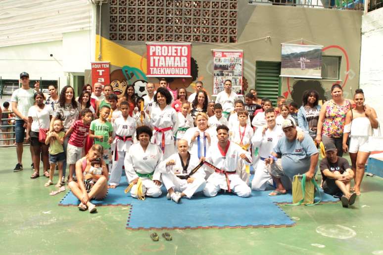 A união da equipe é o segredo do sucesso