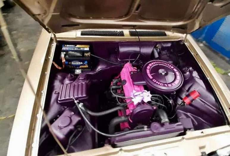 Capricho na manuten&ccedil;&atilde;o do Chevrolet Chevette.