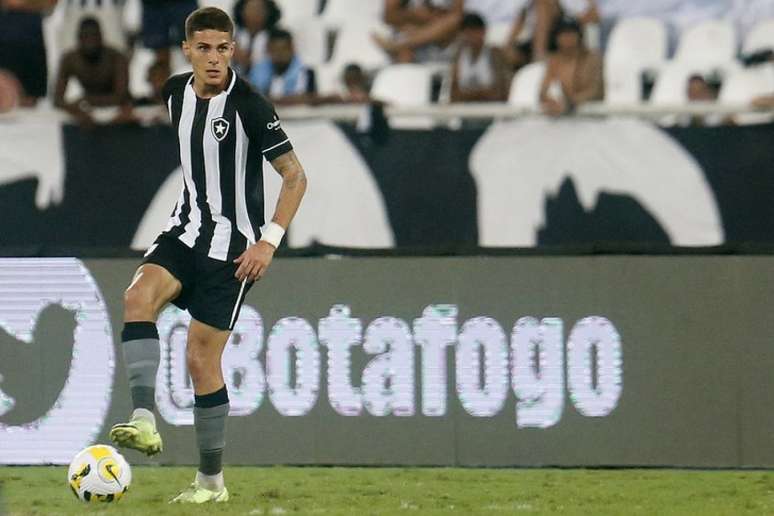 Del Piage em ação pelo Botafogo (Foto: Vítor Silva/Botafogo)