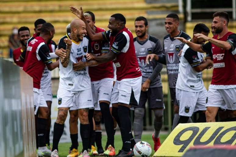 Volta Redonda entrou no G4 da Série C (Foto: André Moreira/VRFC)