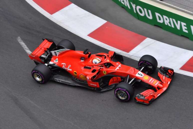 Vettel fez a volta mais rápida durante a qualificação