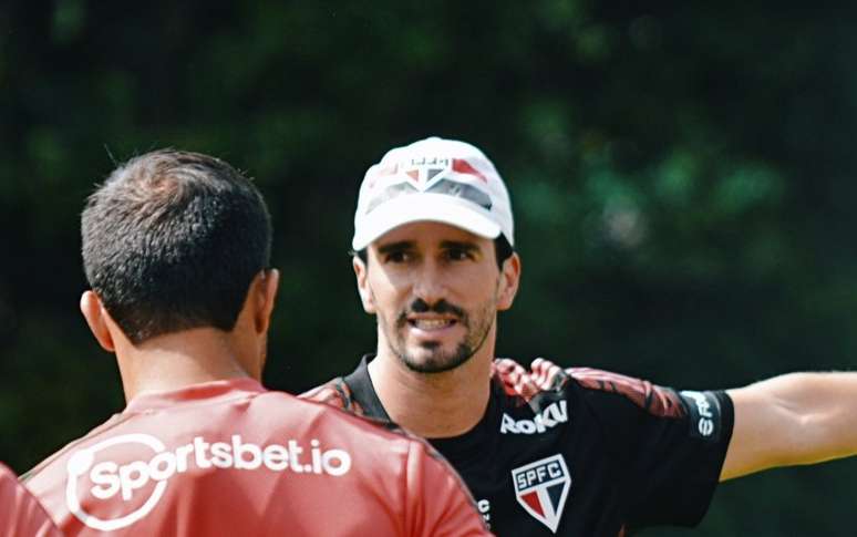 Charles Hembert é auxiliar-técnico do São Paulo de Rogério Ceni (Foto: Divulgação/São Paulo)