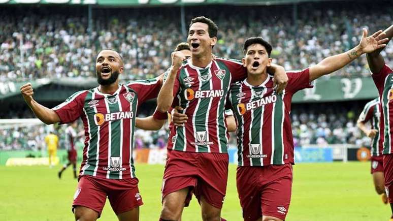 Ganso marcou dois gols contra o Coritiba (Foto: MAILSON SANTANA/FLUMINENSE FC)