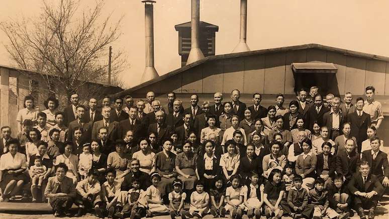 O av&ocirc; de Konno foi confinado no Centro de Realoca&ccedil;&atilde;o Campo Amache