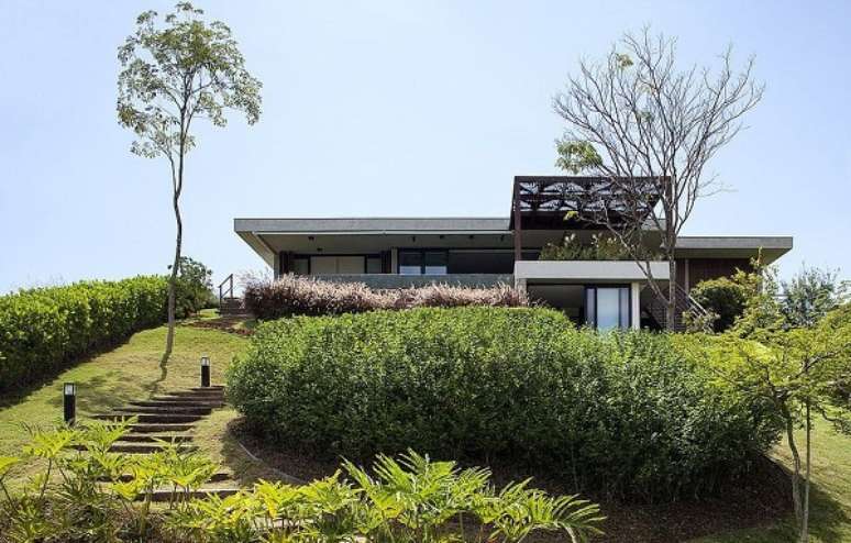 47. Casas rústicas modernas com jardim – Foto Studio Clarica Lima