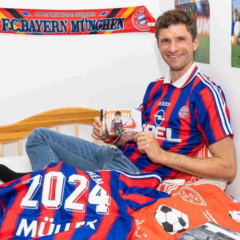 Thomas Müller segue no Bayern de Munique até 2024 (Foto: Divulgação/Bayern de Munique)