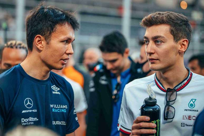 Alexander Albon substituiu George Russell na Williams este ano 
