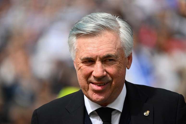 Ancelotti quer se aposentar no Real Madrid (Foto: GABRIEL BOUYS / AFP)