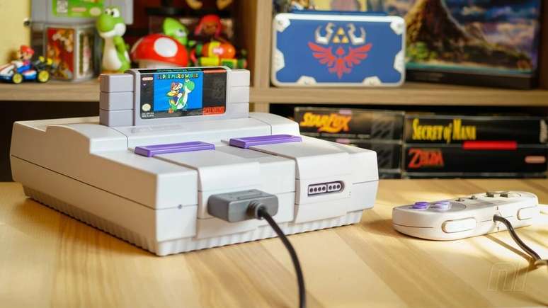 Super Nintendo é  um console inesquecível dos anos 1990