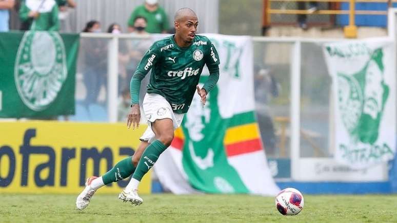 Ruan Santos vai disputar o Campeonato Paulista sub-20 pelo Palmeiras (Foto: Fabio Menotti/Palmeiras)