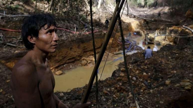 Garimpo ilegal no território yanomami