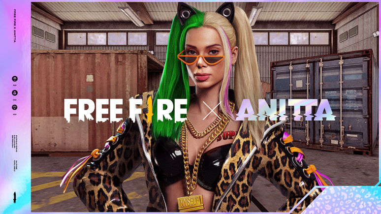 Anitta será personagem jogável em Free Fire