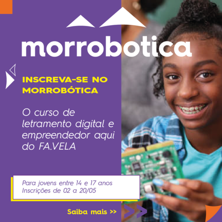 Inscrições estão disponíveis gratuitamente até o dia 20 de maio para adolescentes de 14 a 17 anos