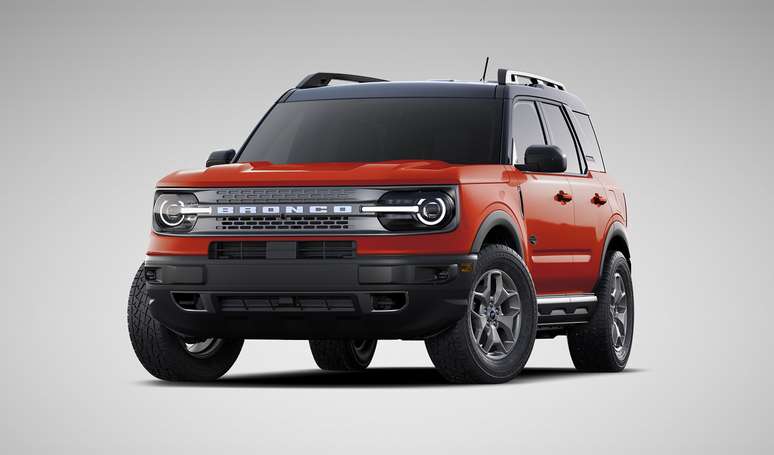 Ford Bronco Sport 2022 Vermelho Aurora.
