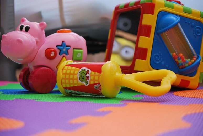 1. Ideias para montar um cantinho de brinquedos em casa – Foto: Pixabay