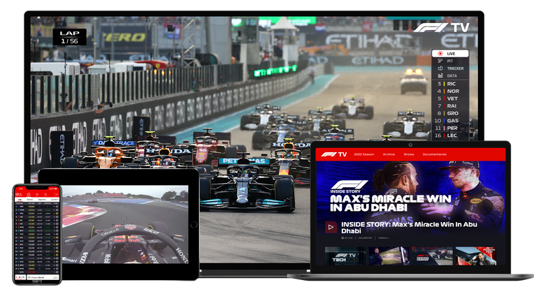 F1 TV Pro é você no comando das ações