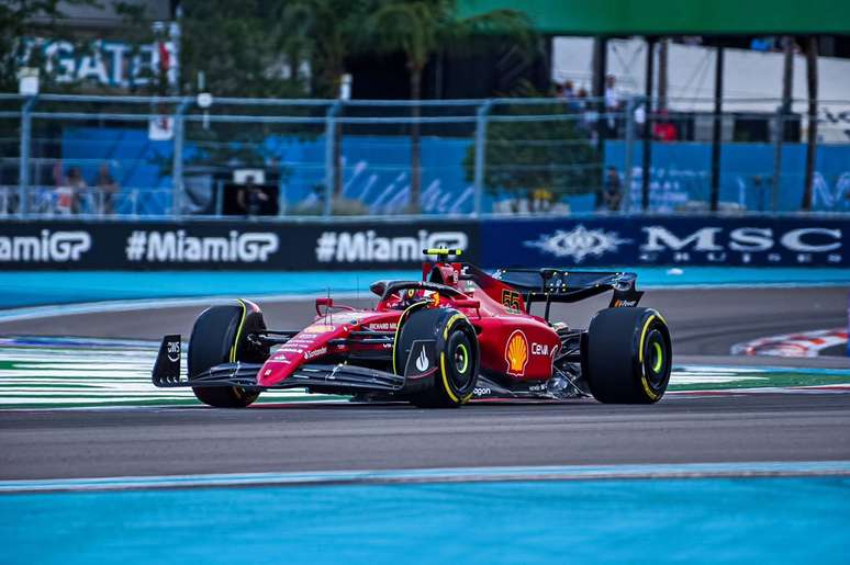 Sainz no TL1 de Miami