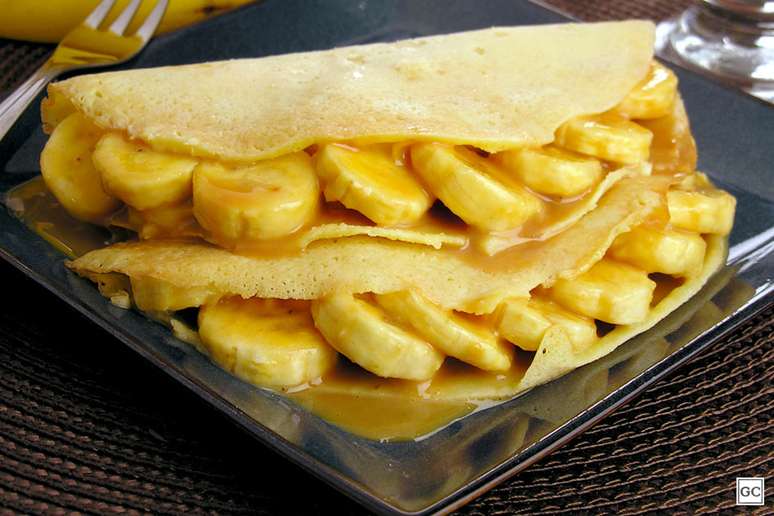 Crepe de banana – Foto: Guia da Cozinha