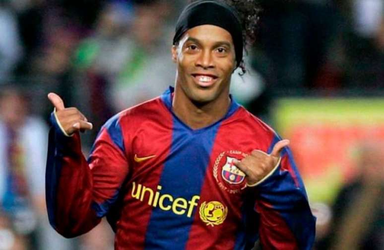 Ronaldinho se tornou coproprietário de um time de expansão da MASL (Foto: Barcelona/Reprodução)