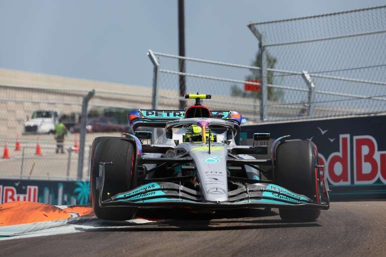 Hamilton na classificação para o GP de Miami