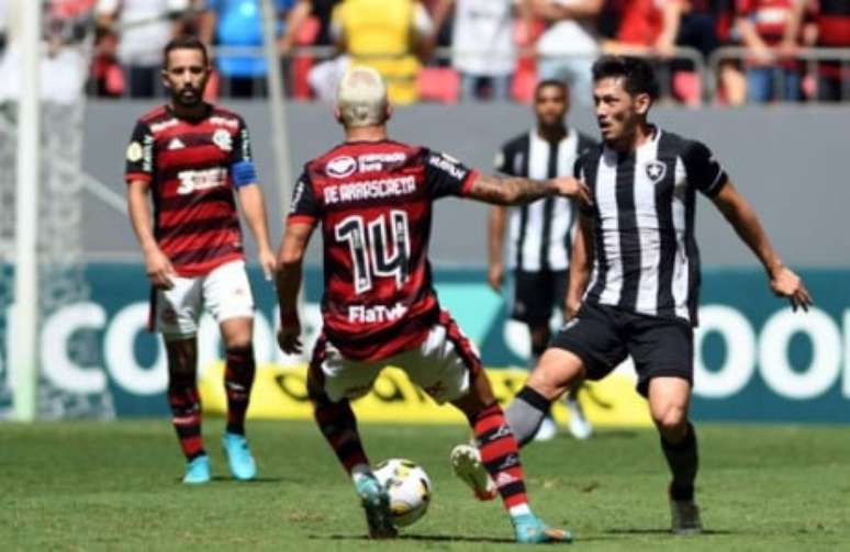 Clássico foi válido pela quinta rodada do Brasileiro (Foto: LancePress/Eduandrade)