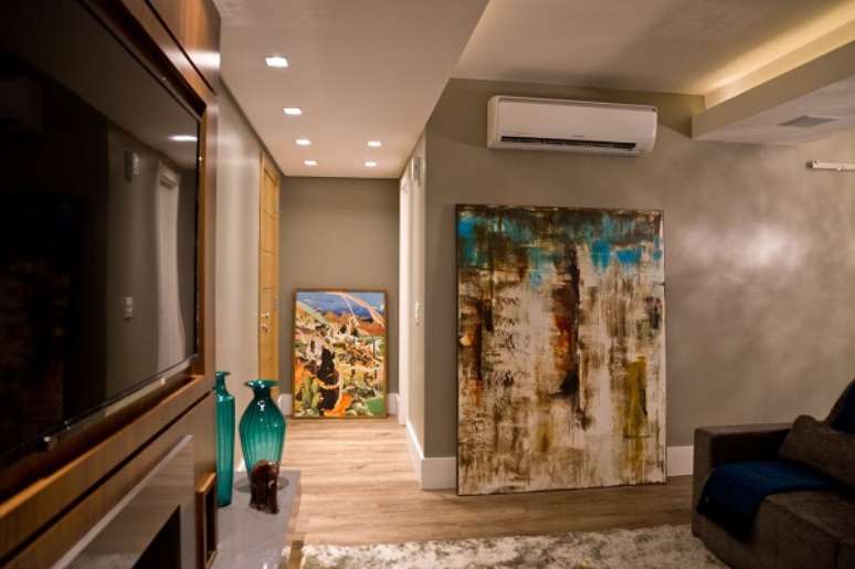 52. Hall de entrada simples para apartamentos &ndash; Foto Oficina 802