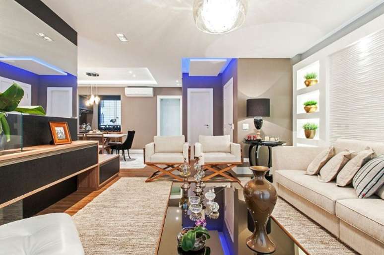 43. Hall de entrada simples para apartamento &ndash; Foto Patricia Azoni