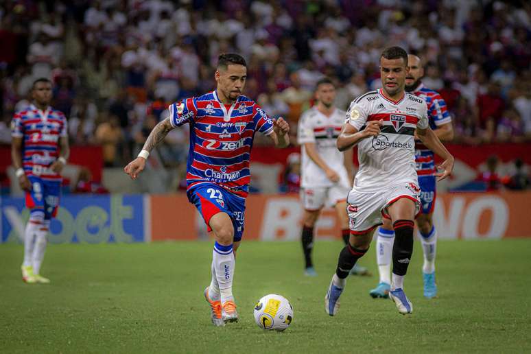 São Paulo empata com o Fortaleza e desperdiça chance de entrar no G4