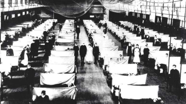 Pandemia iniciada em 1918 foi causada pelo vírus do tipo influenza A