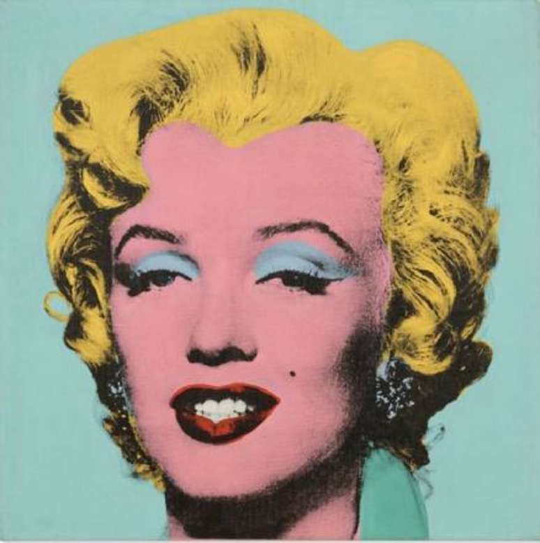 'Shot Sage Blue Marilyn' foi realizado por Andy Warhol em 1964