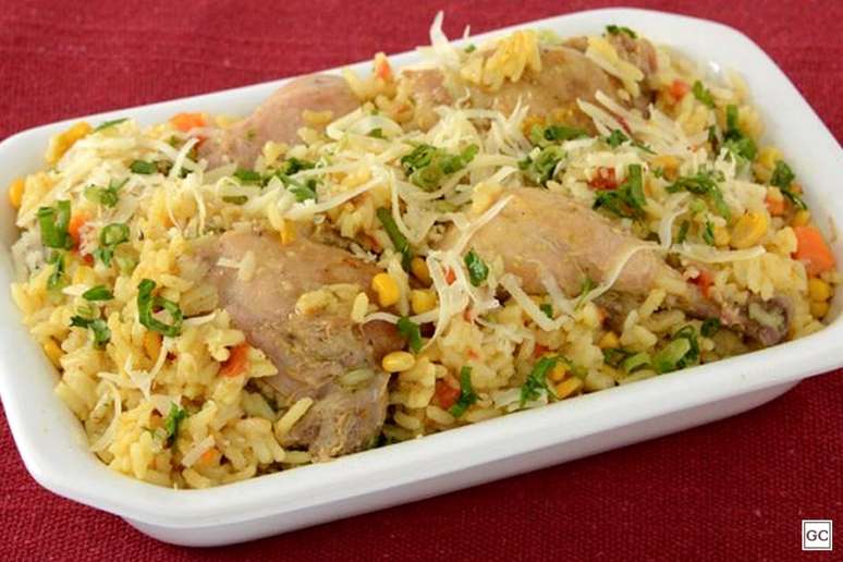 Galinhada completa &ndash; Foto: Guia da Cozinha