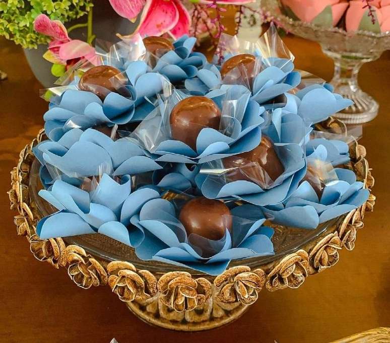 Forminhas de doces dão um toque especial (Reprodução / Instagram @glamourempetalas)
