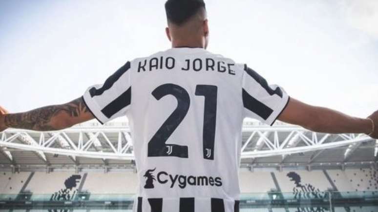 Kaio Jorge foi vendido pelo Santos no meio do ano passado (Foto: Divulgação / Juventus)