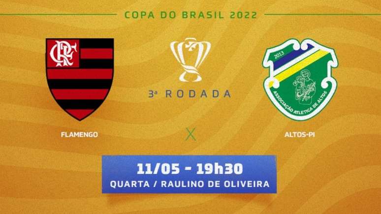 Flamengo tem a vantagem do empate e tem a classificação encaminhada (Montagem: Lance!)
