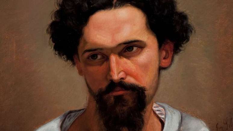 Retrato de Castagneto por Estev&atilde;o da Silva