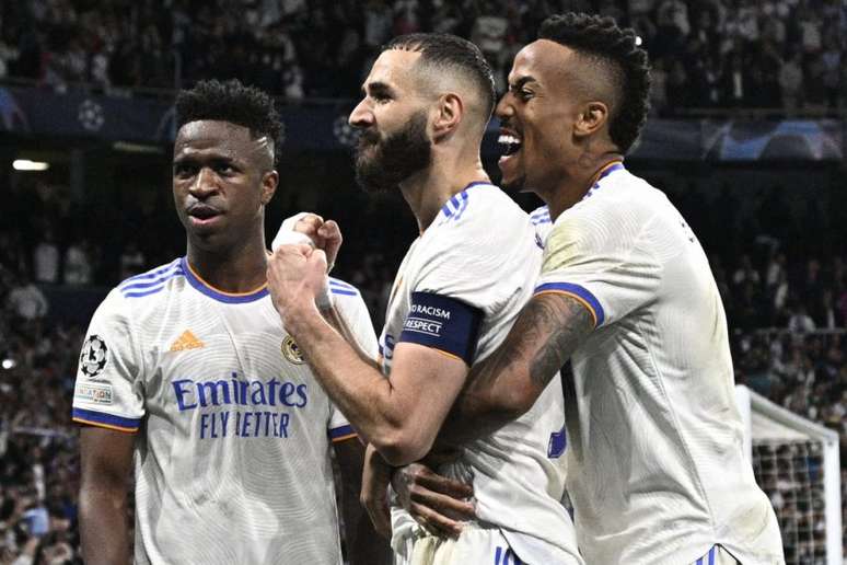 Real Madrid entra em campo nesta quinta-feira (Foto: JAVIER SORIANO / AFP)