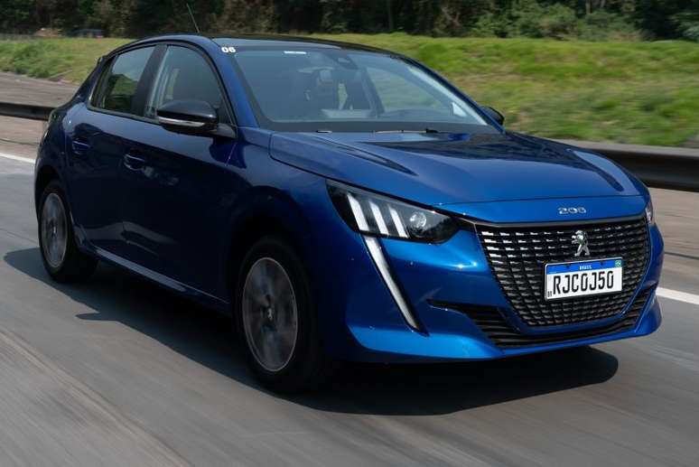 Peugeot 208: marca francesa &eacute; a mais importante da Stellantis no Chile.