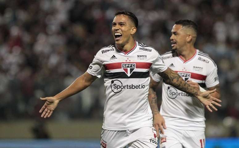 Igor Vinícius foi o responsável pelo segundo gol do São Paulo na partida (Foto: Alex Silva / LANCEPRESS!)