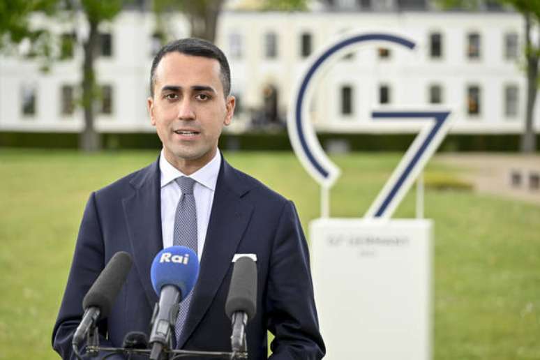 Di Maio participou de reunião do G7 na Alemanha