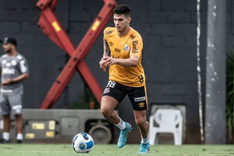 Rodrigo Fernández foi um dos destaques do Santos diante do Coritiba (Foto: Ivan Storti / Santos)