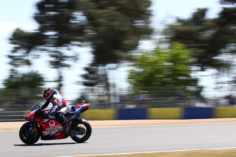 Johann Zarco liderou a manhã de sábado em Le Mans 